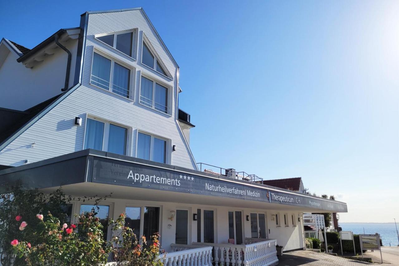 Grosse Penthouse Ferienwohnung Mit Meerblick, Sonnenterrasse & Luxusbad Von "Momentic" Sierksdorf Exterior foto