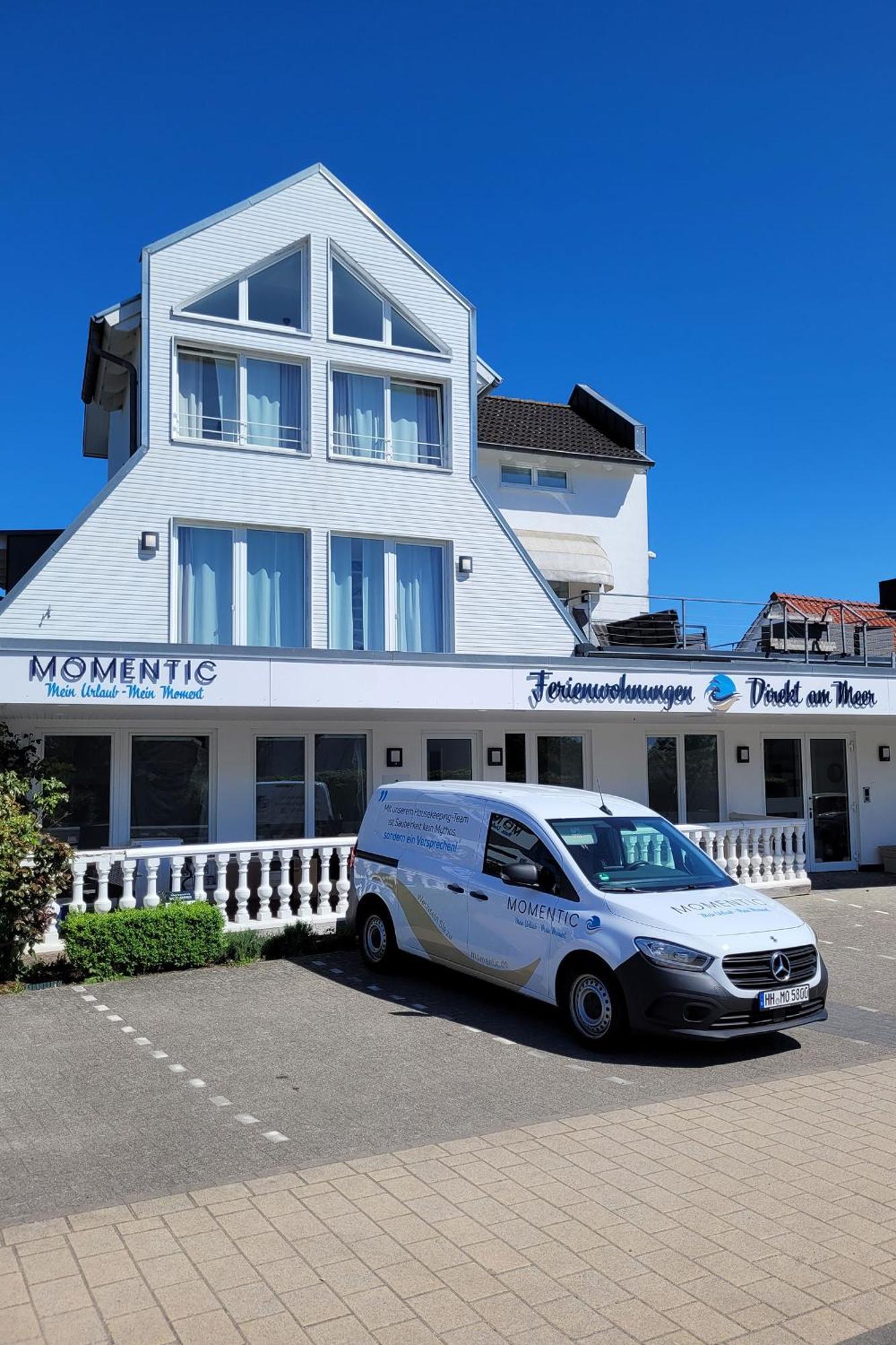 Grosse Penthouse Ferienwohnung Mit Meerblick, Sonnenterrasse & Luxusbad Von "Momentic" Sierksdorf Exterior foto